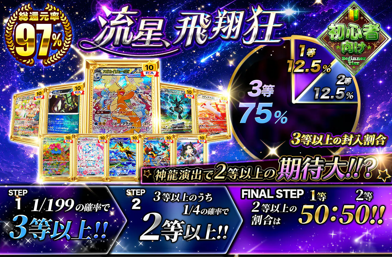 流星、飛翔狂