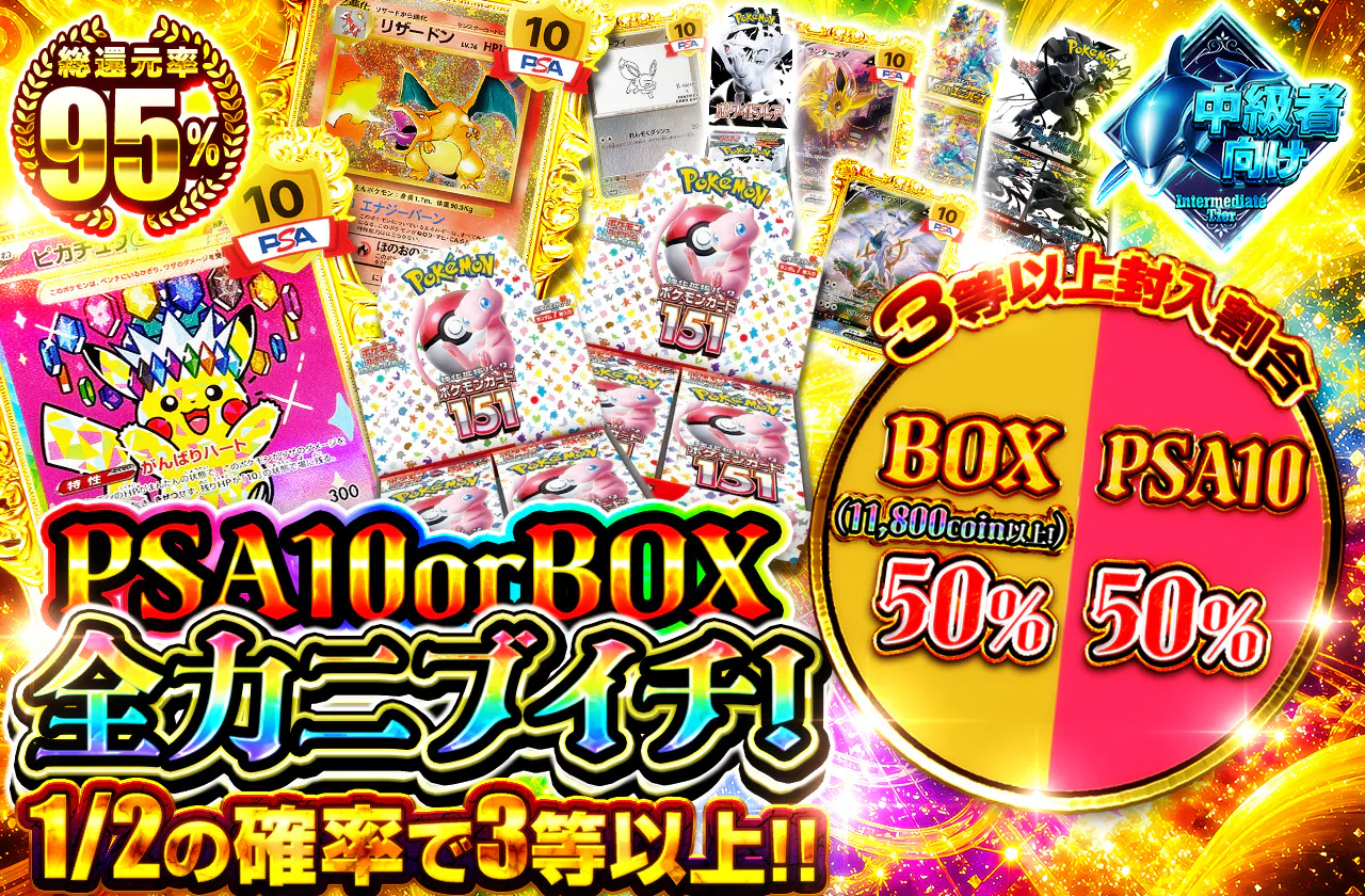 PSA10orBOX全力ニブイチ!