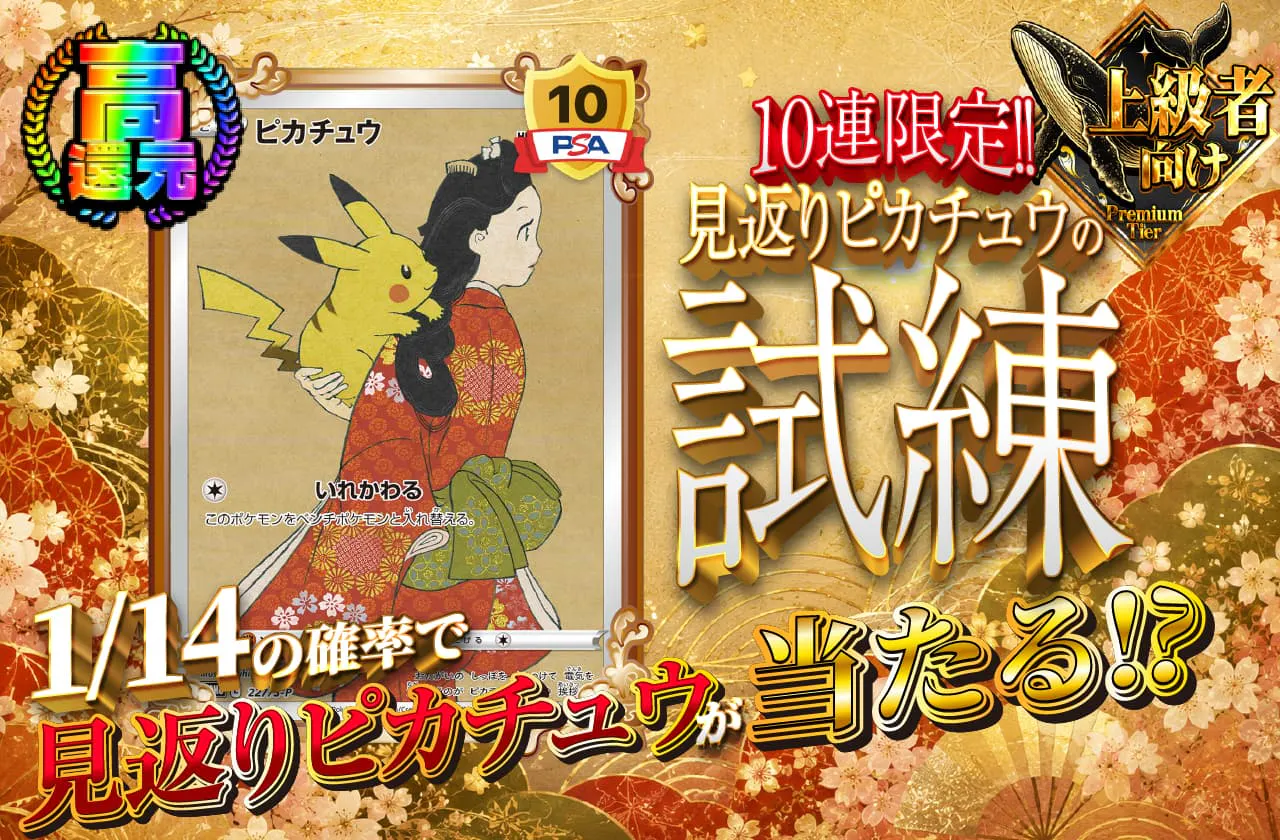 見返りピカチュウの試練