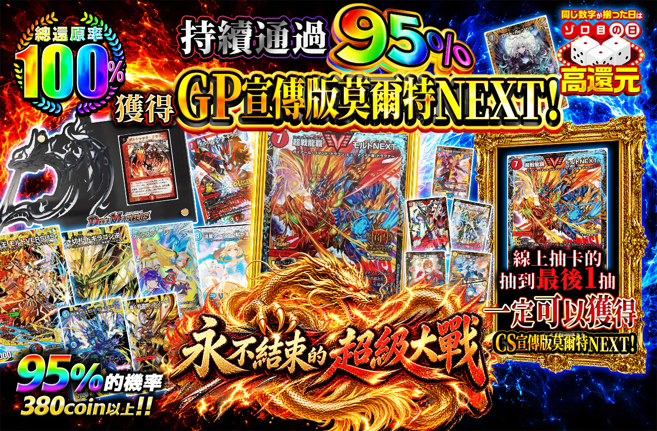 終わらない超戦！！95％を通し続けてGPプロモモルトNEXTを獲得せよ！