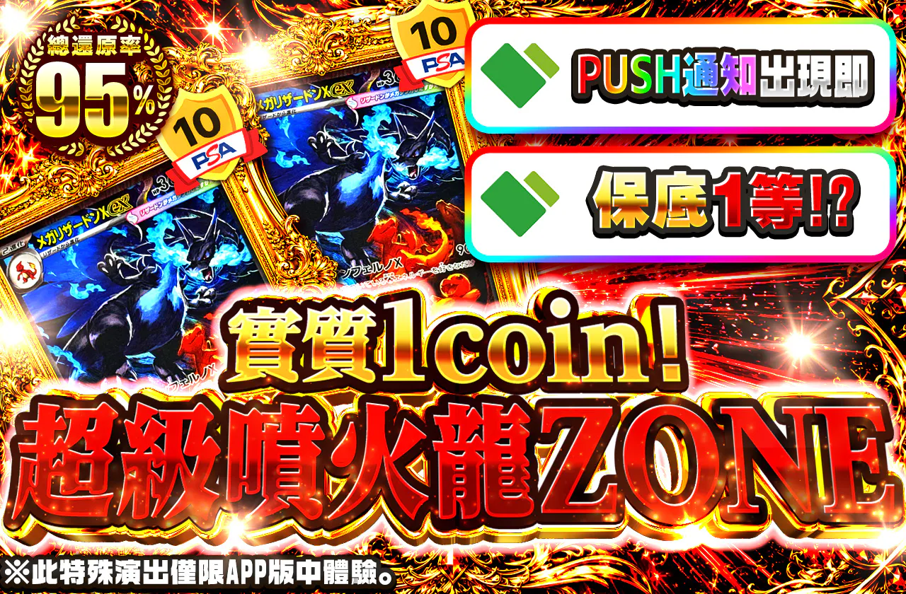 実質1coin！メガリザZONE