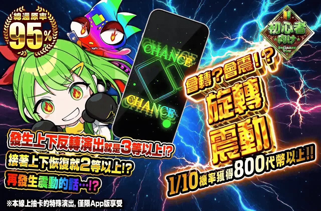 回る?震える!? スピニングシェイク