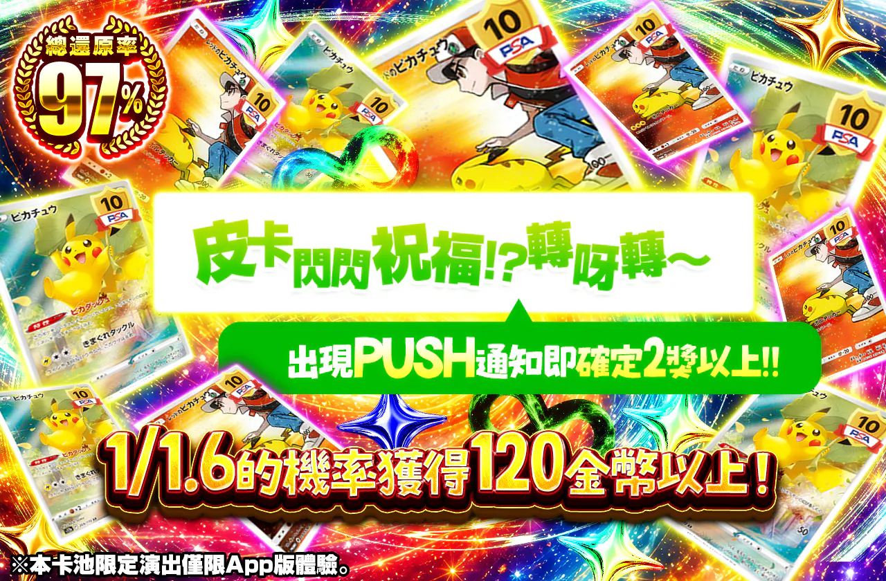ピカっと祝福!?ぐるぐる~ぷ