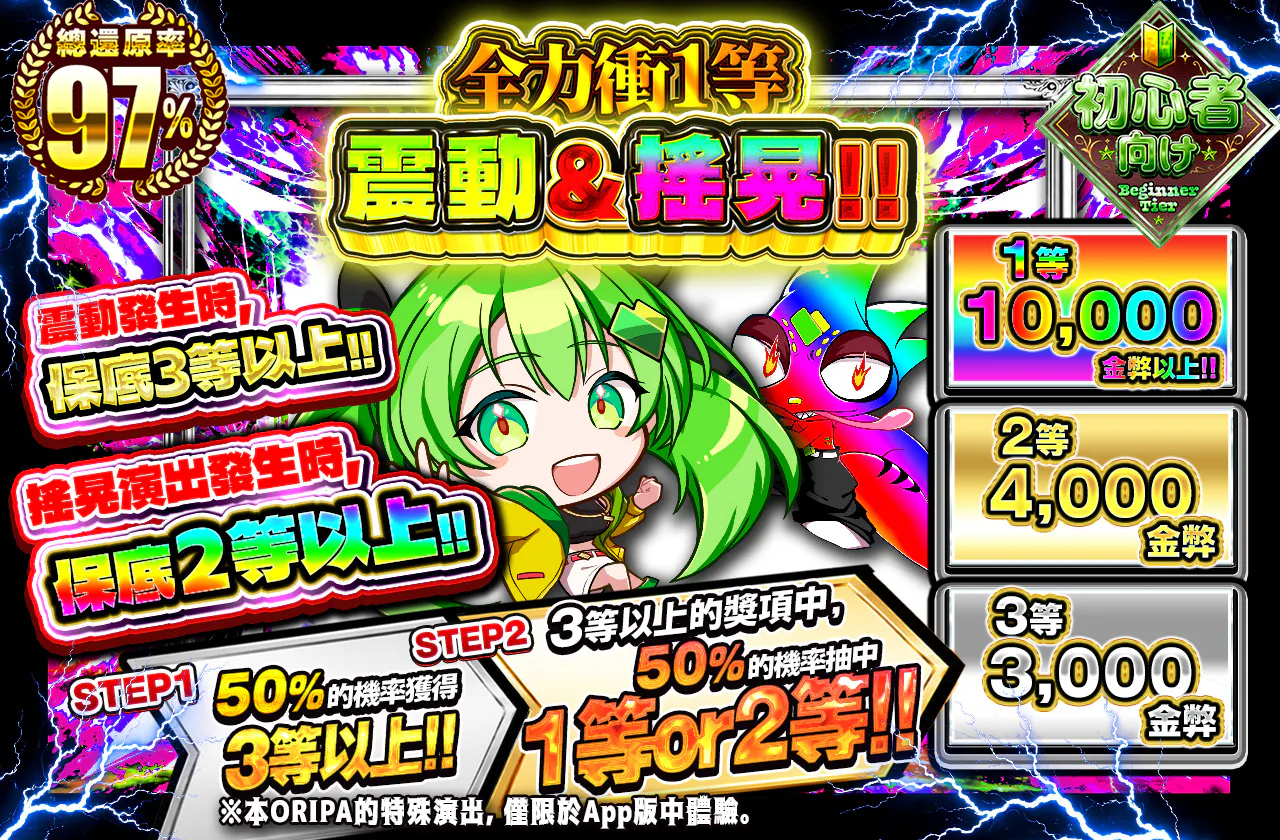 全力1等バイブ&シェイク!!