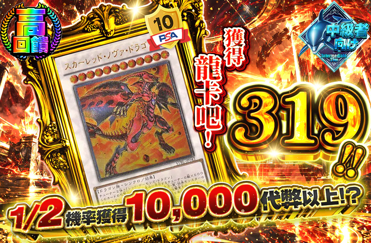ドラゴンカードを手に入れろ!319!!