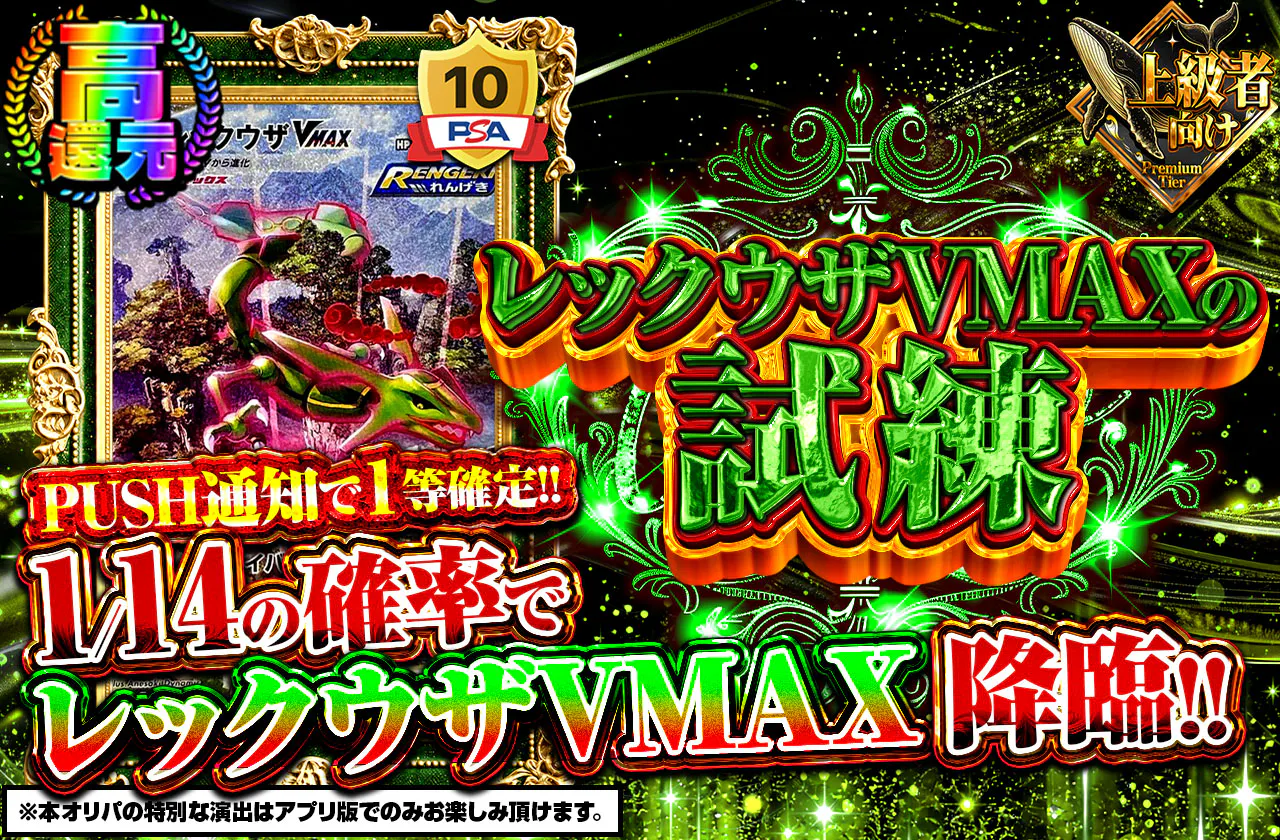 レックウザVMAXの試練
