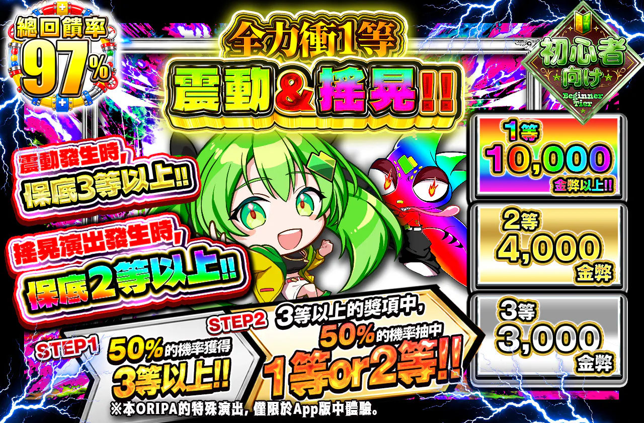 全力1等バイブ&シェイク!!