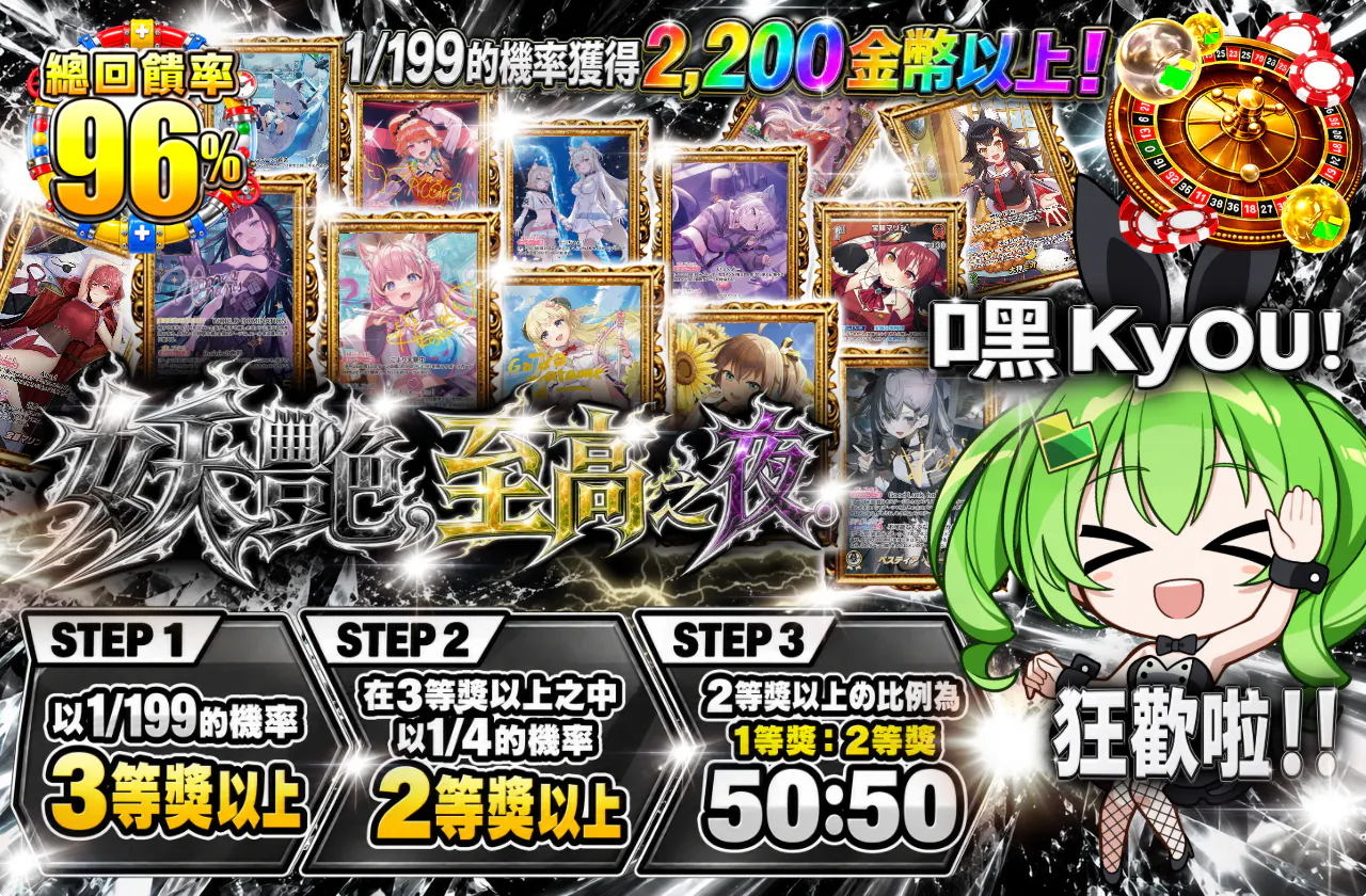 狂艶、至高の夜。