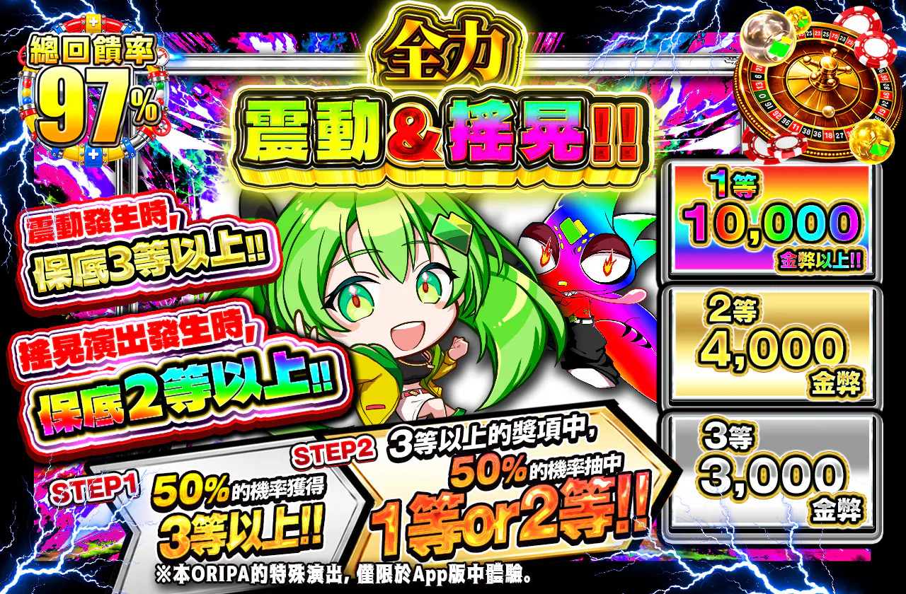 全力バイブ&シェイク!!