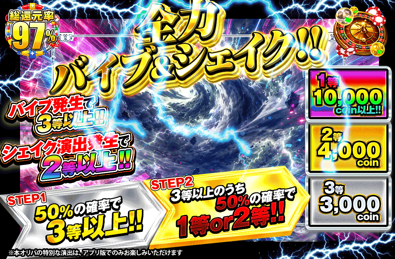 全力バイブ&シェイク!!