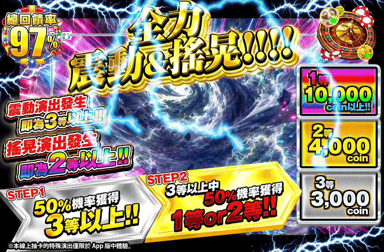 全力バイブ&シェイク!!