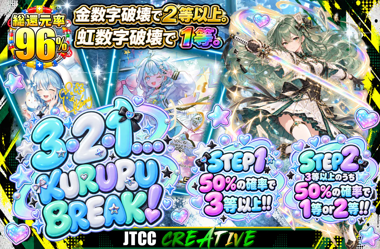 3・2・1…KURURU BREAK!