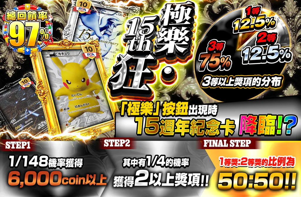 極楽・15th狂