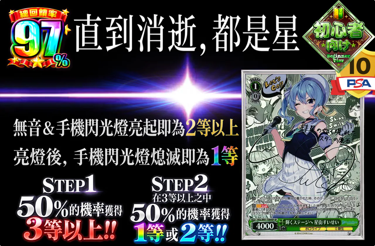 消えるまでが、星