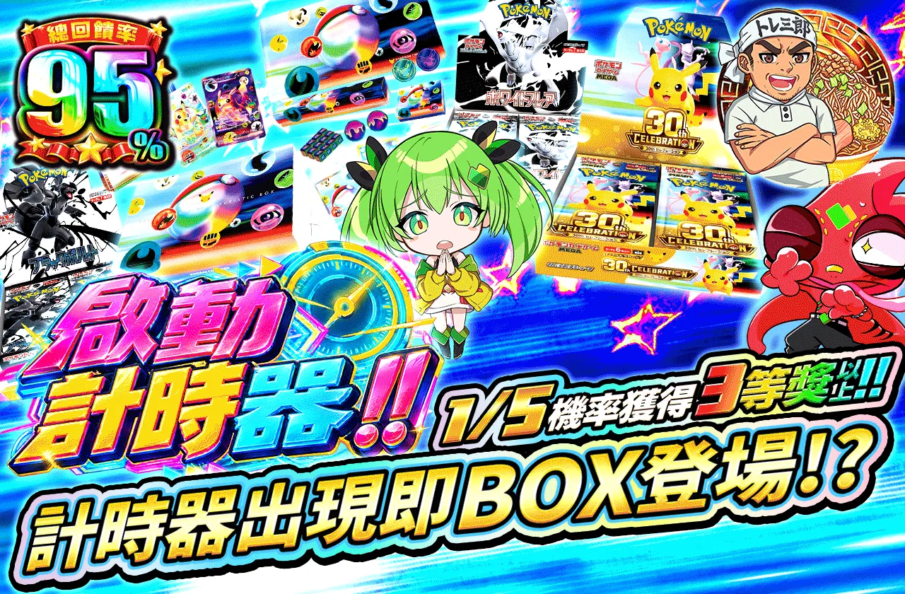 タイマーを起動せよ!!