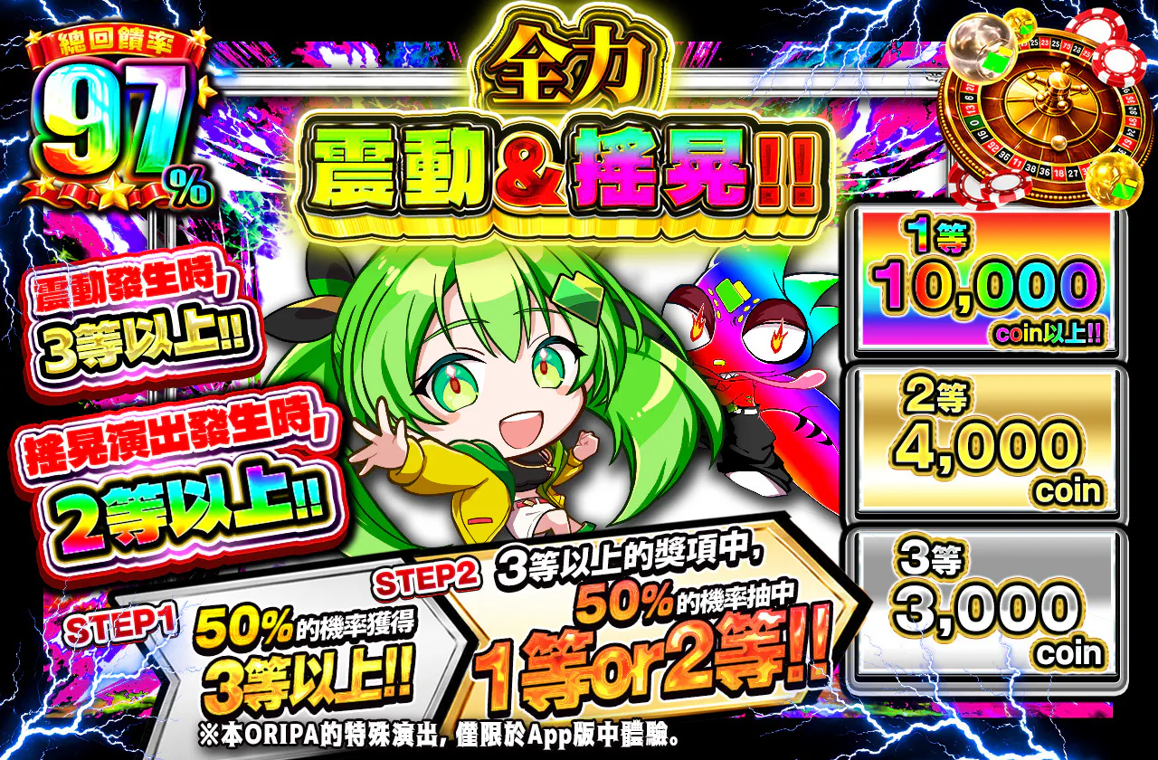 全力バイブ&シェイク!!