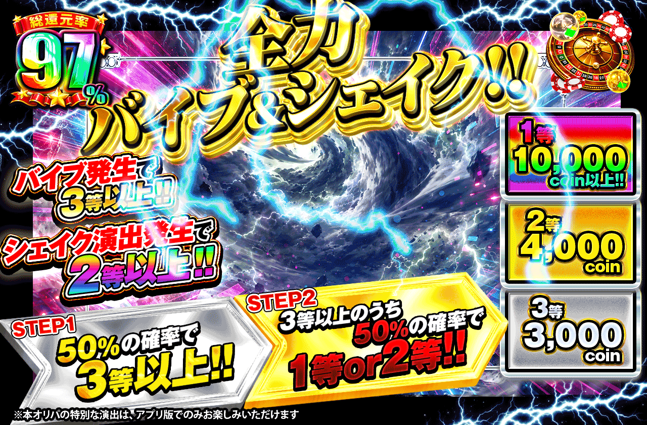 全力バイブ&シェイク!!