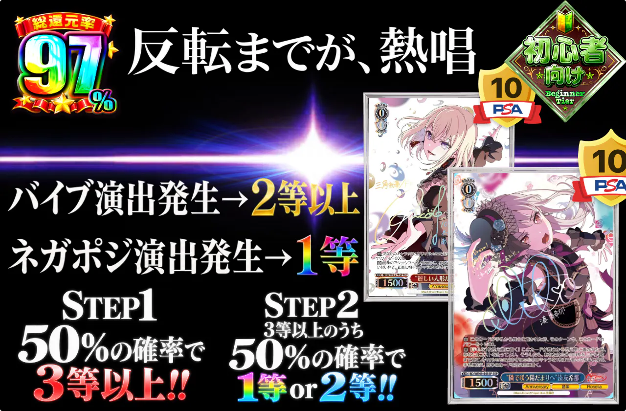 反転までが、熱唱