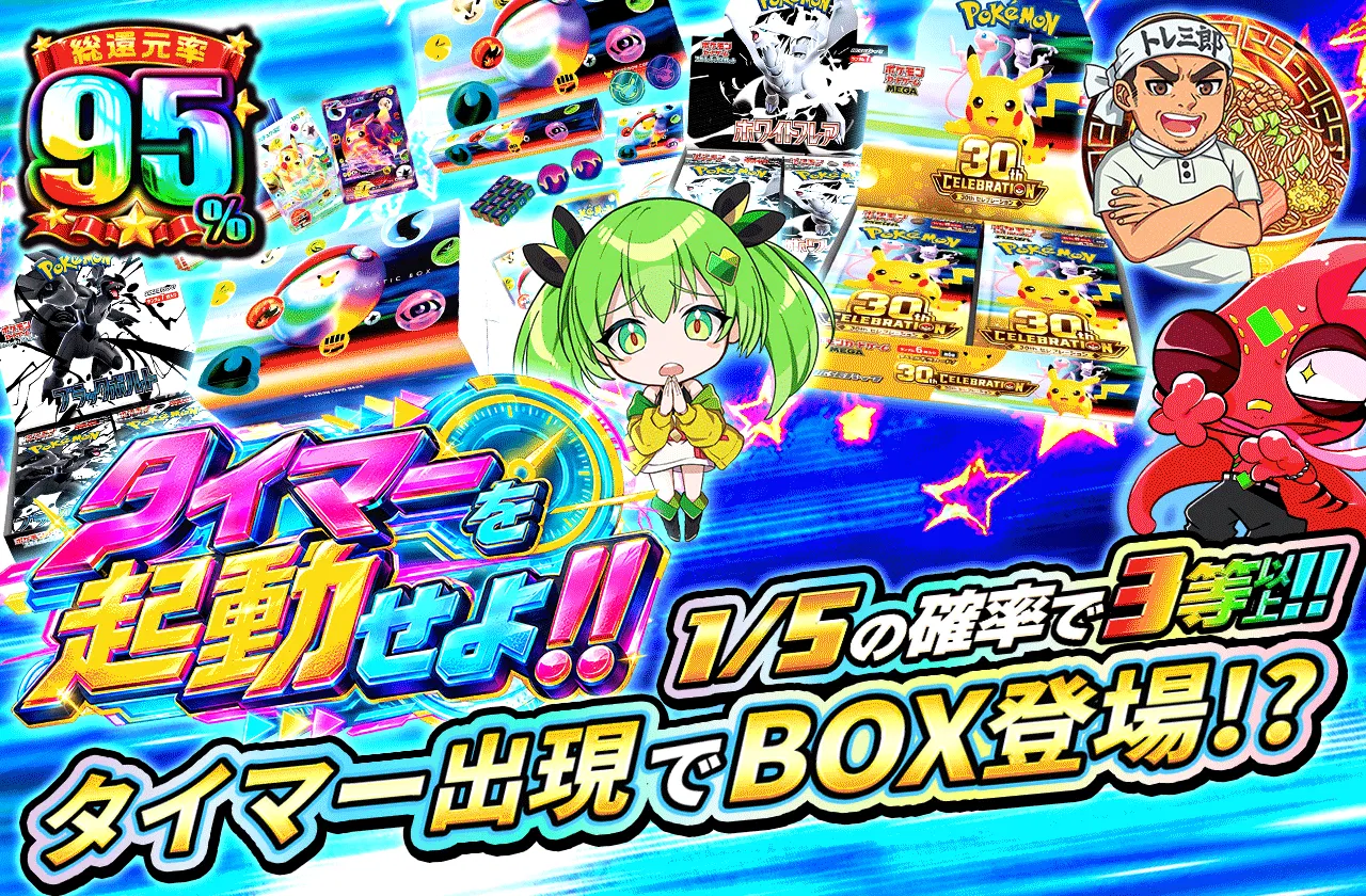 タイマーを起動せよ!!