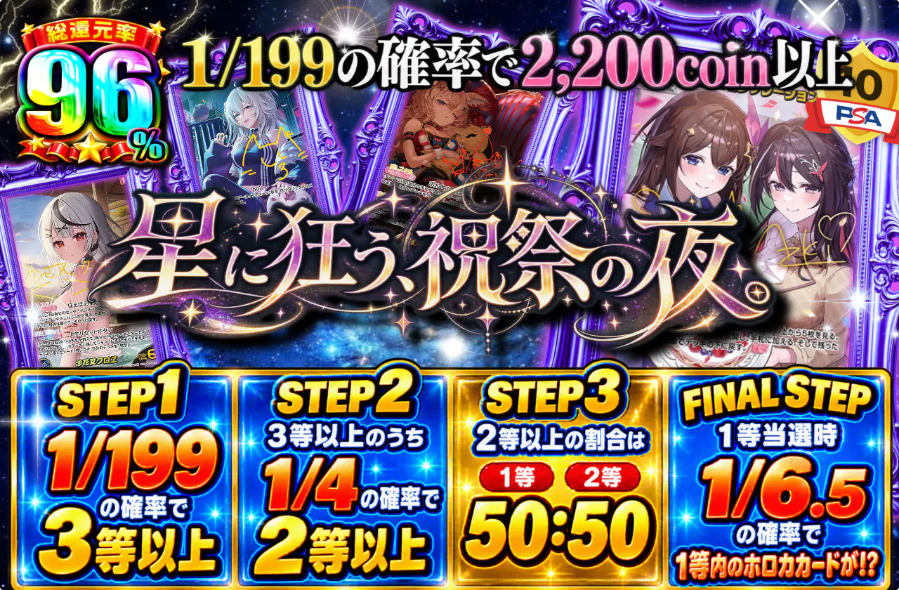 星に狂う、祝祭の夜。