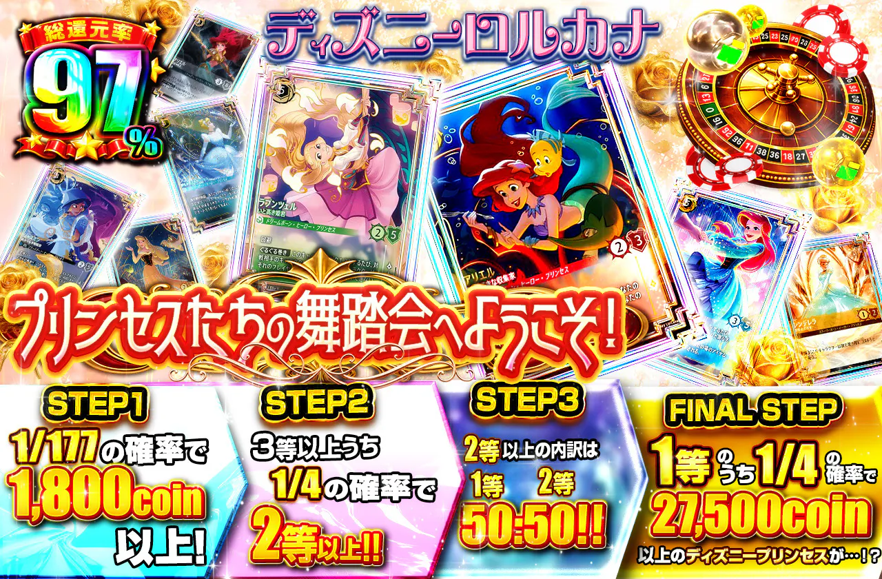 プリンセスたちの舞踏会へようこそ！