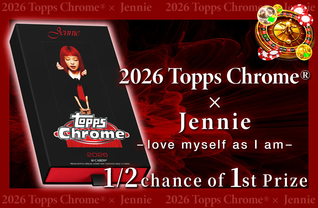 2026 Topps Chrome® x Jennie -love myself as I am-