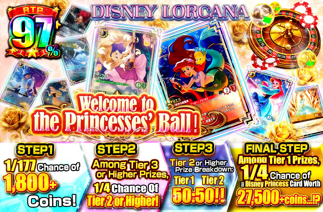 プリンセスたちの舞踏会へようこそ!
